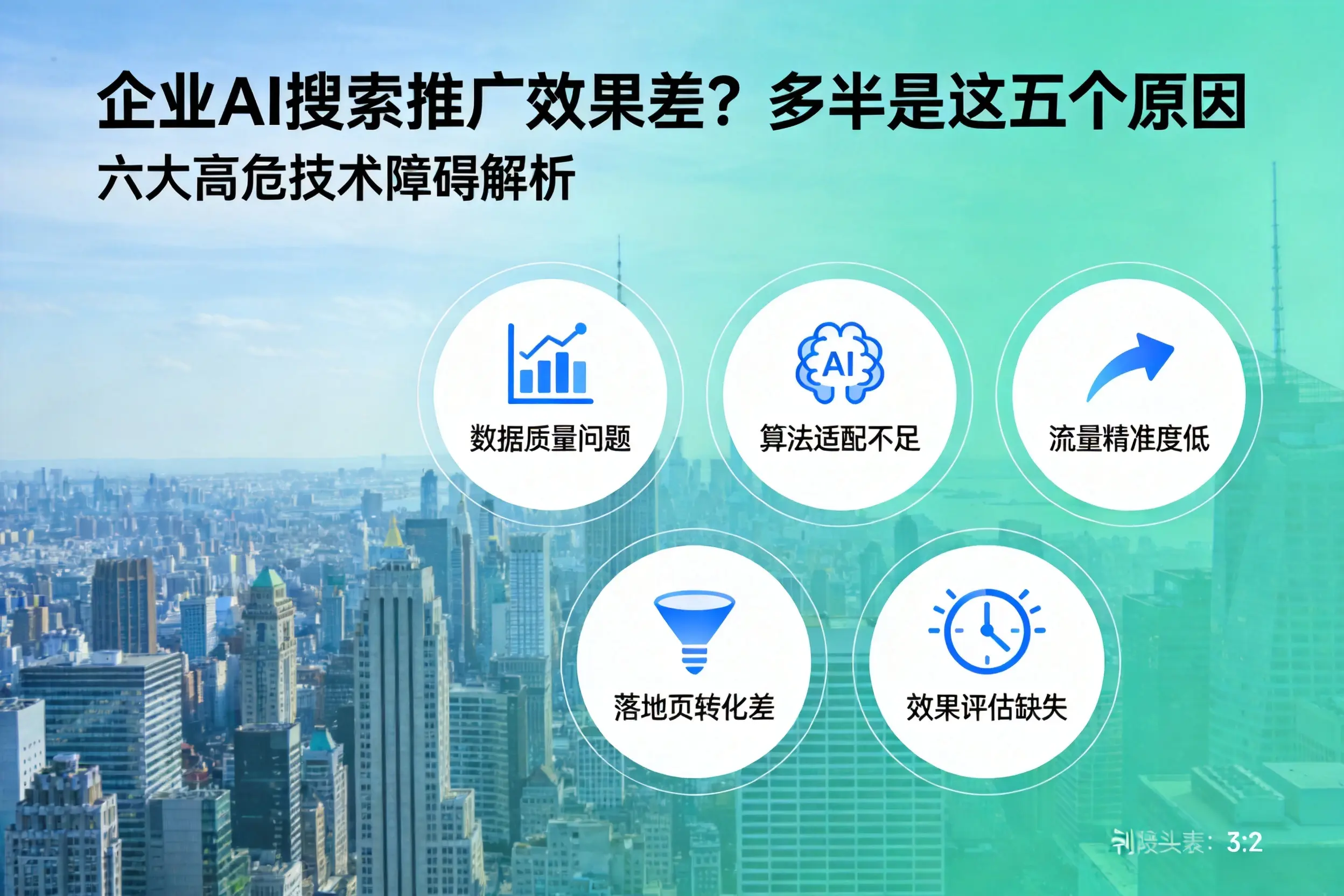 银海企业AI搜索推广效果差?多半是这五个原因